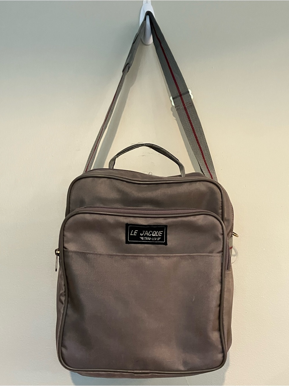 Vintage Le Jacque Trav-Ler Bag